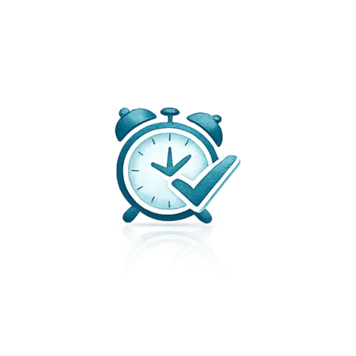 On-time Charleston moving crew clock icon
