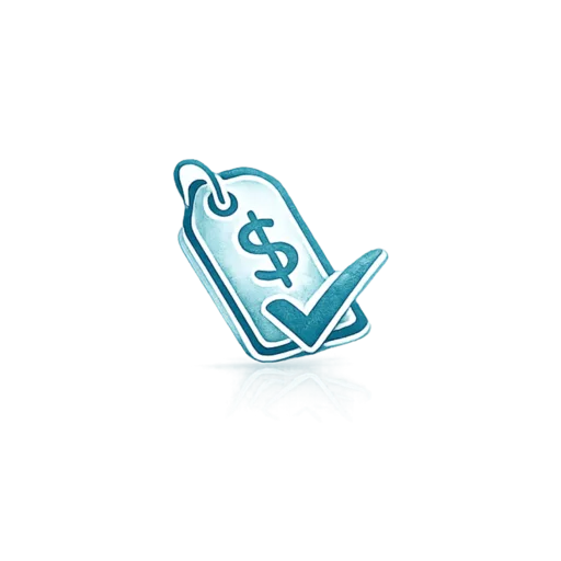 Transparent moving estimate icon for Charleston movers