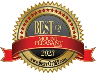 Best of Mount Pleasant 2023 award badge for Mako Movers Charleston movers