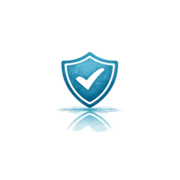Licensed and insured moving company shield icon